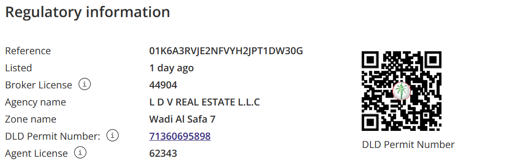 1 Studio Apartment For Rent
